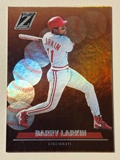 Barry Larkin 2023 Panini Chronicles Zenith #13 Thick Foil HOF Cincinnati Reds