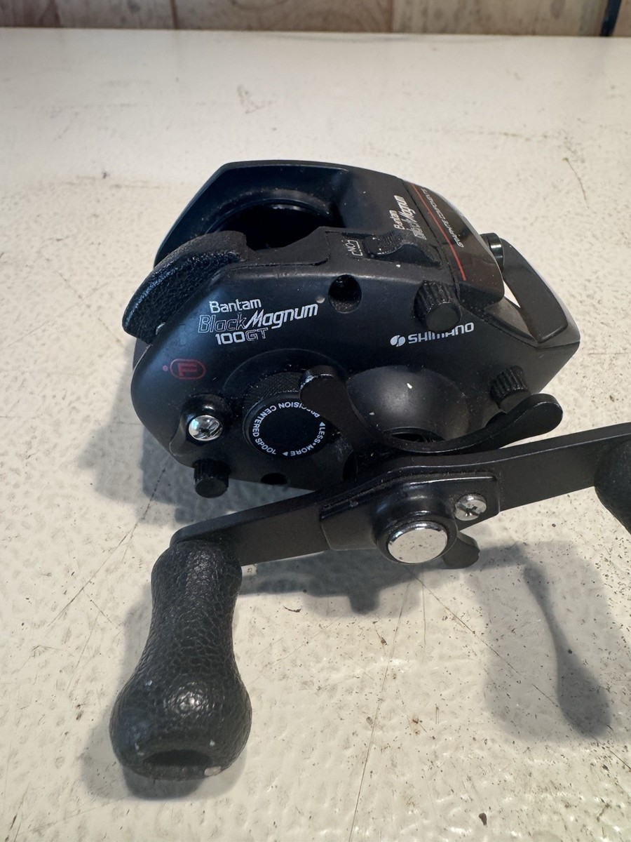 Shimano Bantam Black Magnum 100GT Bait Casting Reel | eBay