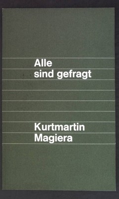 Alle sind gefragt. Magiera, Kurtmartin: