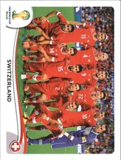 2014 Panini World Cup Stickers #337 Switzerland Team - SCR