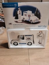 Dept 56 Snow Village It’s Time For An Icy Treat 55013