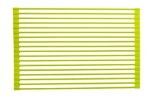 True & Tidy, Multi-Purpose Over The Sink Roll-Up Drying Rack, DR-881, Lime