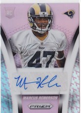 2014 Marcus Roberson Prizm BCA  Auto  RC 33/100    #AR-MR (A5860)