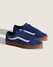 Vans Old Skool 36 Cup Suede Low Top Shoes Navy/Gum