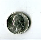 1964-P Washington Quarter 90% Silver | Uncertified Circulated