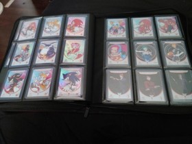 Binder W/Dreamcast Trading Cards Almost Complete Set