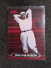 2024 Topps Stadium Club Red Foil #169 Christy Mathewson New York Giants