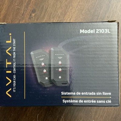 avital 2103L 1-way keyless Entry System