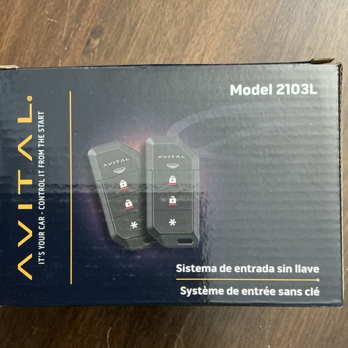 avital 2103L 1-way keyless Entry System
