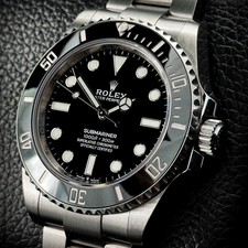 2021 Rolex Submariner No-Date 41MM Black Dial Box & Papers REF 124060 5