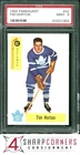 1958 PARKHURST #42 TIM HORTON MAPLE LEAFS HOF POP 8 PSA 9