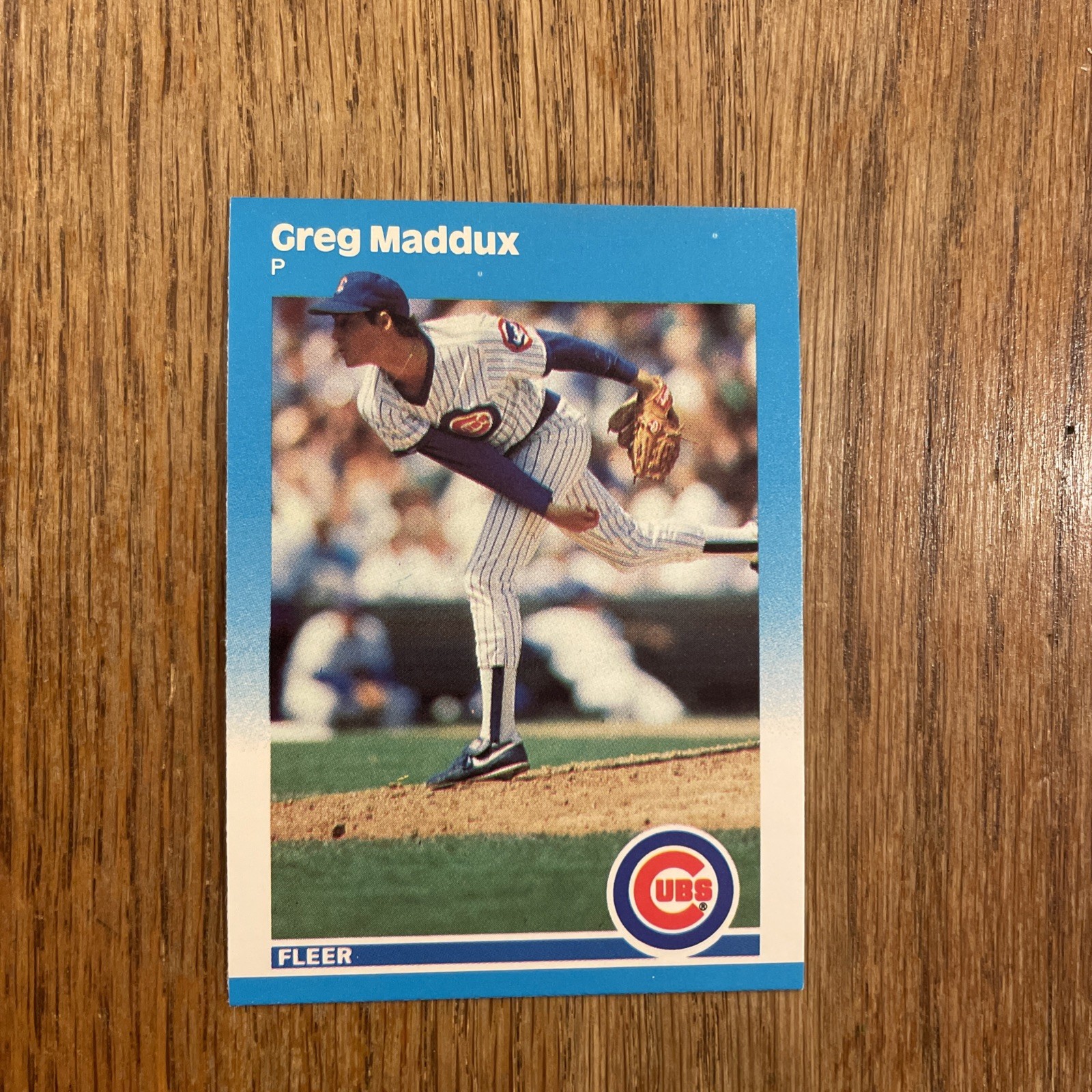 1987 Fleer Update #U-68 Greg Maddux SHARP CENTERED