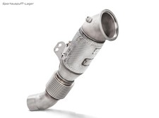 Akrapovic Edelstahl Downpipe + Sport-Kat BMW 2er M240i F22 Coupe F23 Cabrio