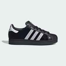 Image of adidas Originals Women's SUPERSTAR II Limited Edition SHOES Black / White