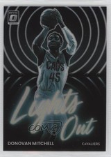 2022-23 Panini Donruss Optic Lights Out Holo Prizm Donovan Mitchell #14 0n0t