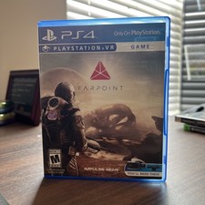 Farpoint (Sony PlayStation 4, 2017) Farpoint PS4 PSVR Game Tested And Working !!