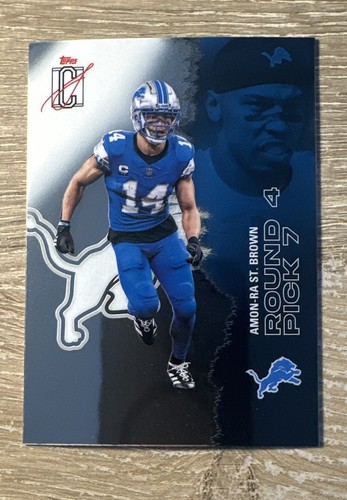 2025 Topps Signature Class - AMON-RA ST. BROWN -Chrome - Lions - BOGO HALF OFF