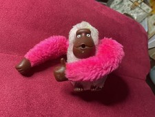 Pink Kipling monkey keychain such a sweet face