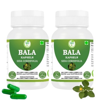 Morsan Bala Kapseln 500mg | Sida cordifolia Extrakt | 120 vegane Kapseln
