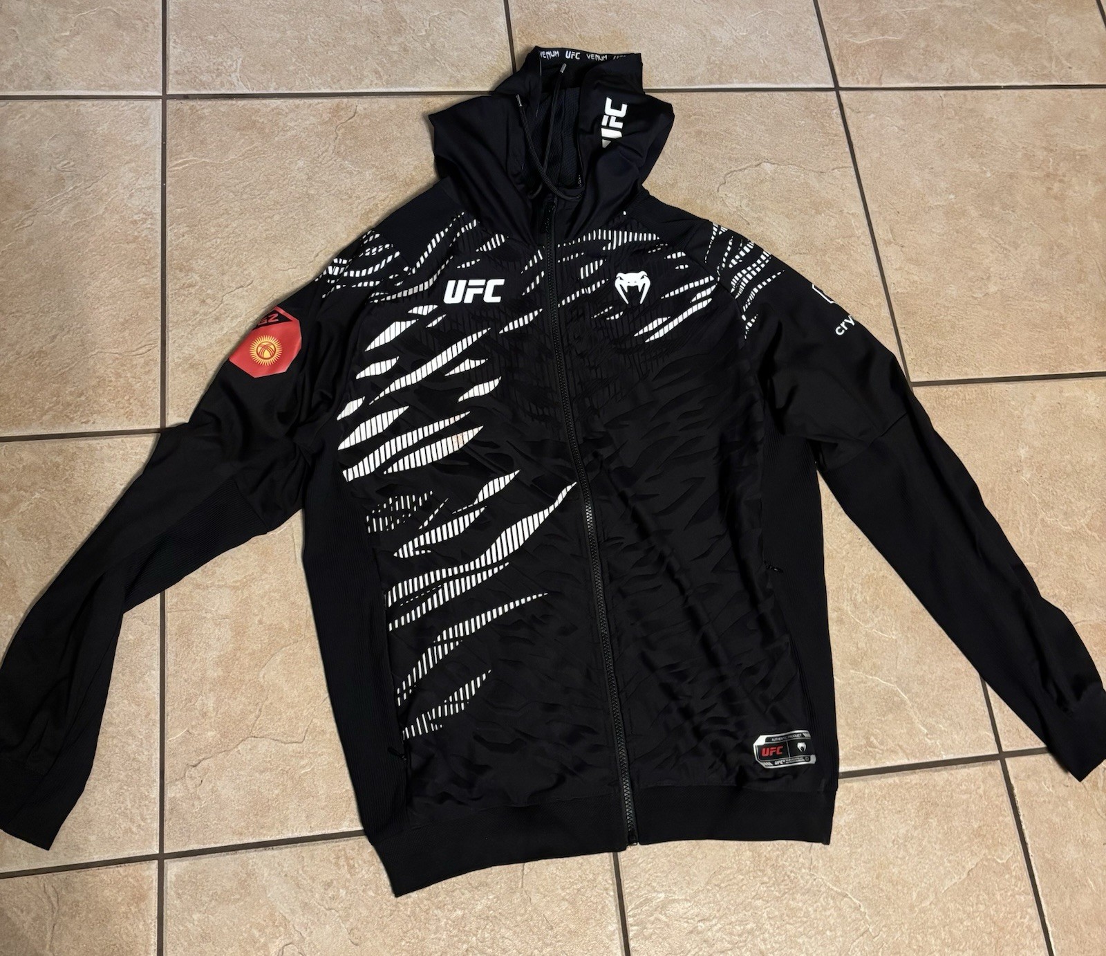 Official UFC Myktybek Orolbai Venum Cornerman Walkout Kit. UFC 308 Fight Worn