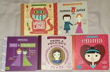 lot of 5 Jennifer Adams Babylit Primer board books Counting, Colors, Emotions