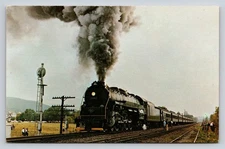 Reading 2102 Northern Type Locomotive Iron Horse Rambles Postcard