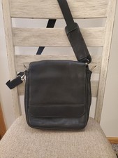 Vintage Wilsons Leather Pelle Purse Studio Black Leather Shoulder Bag Flap Top