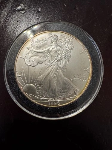1996 Silver American Eagle BU 1 Coin 1 Oz $1 Dollar Uncirculated Brilliant