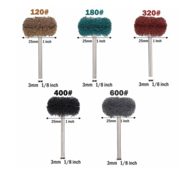 Set 20 Pietre Abrasive - Teste Da 5 Mm Per Smerigliatrice E Trapano - Foto 2