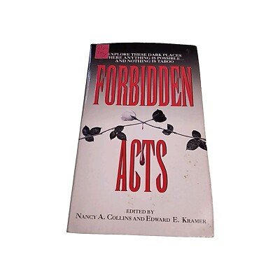 Forbidden Acts Nancy Collins 1995 Paperback Book