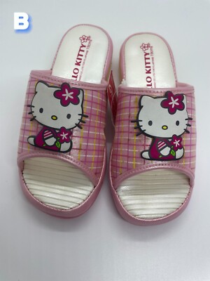 Hello Kitty Sanrio Sandals Slippers For Kids 1970's Retro