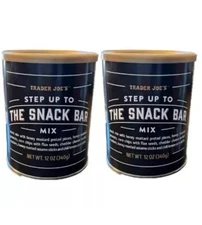 2 Packs Trader Joe's Step Up To The Snack Bar Mix 12 oz Each Pack, Total 24 oz