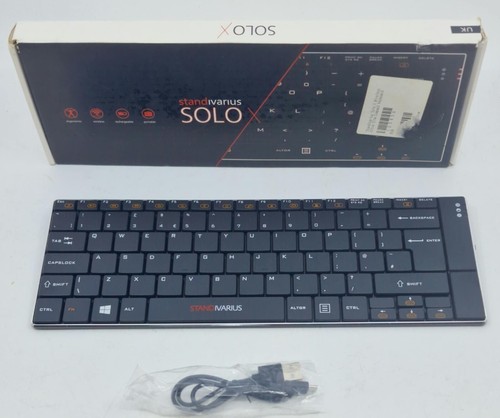 Standivarius Solo x Wireless Keyboard 2.4GHz Rechargeable Ultra-Slim