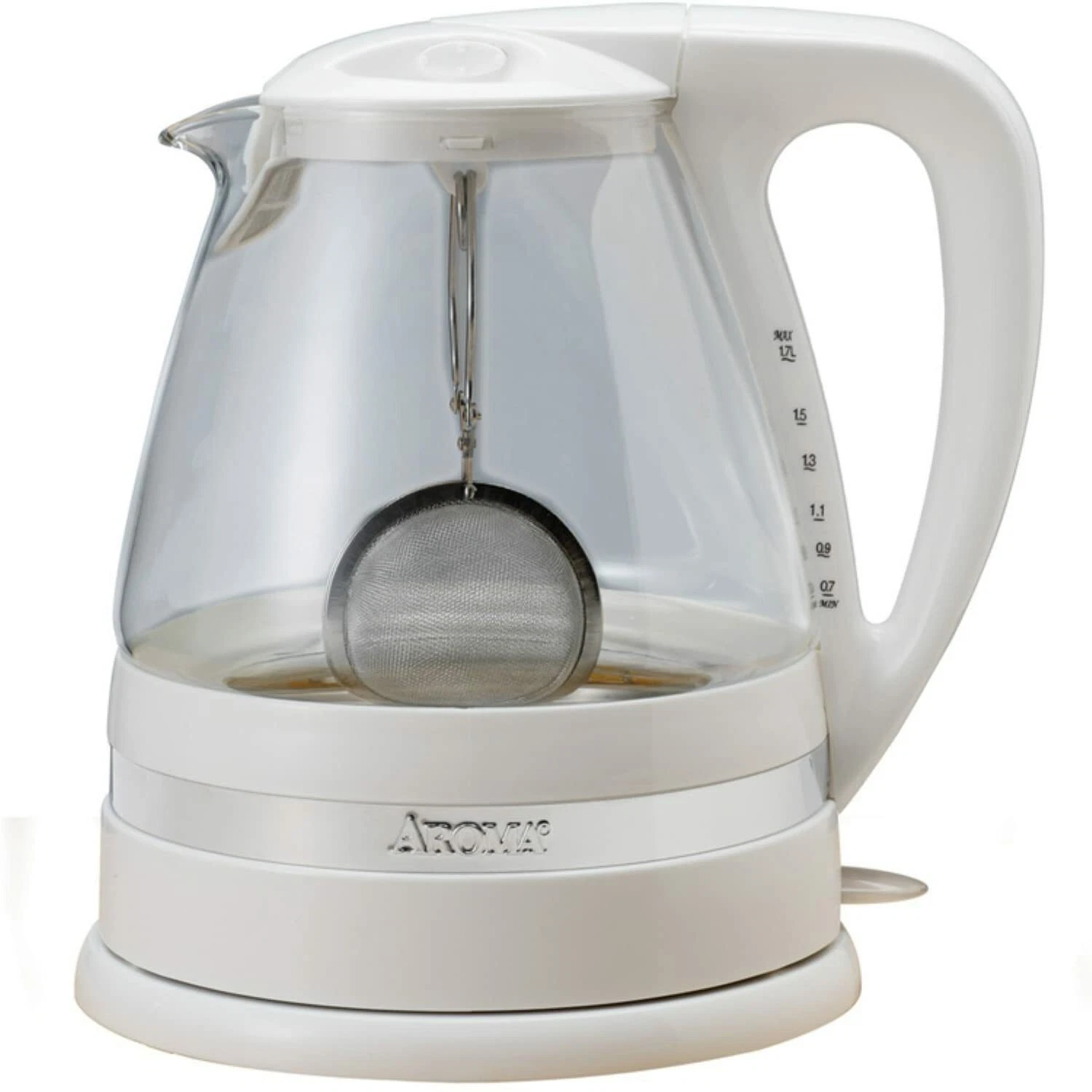 Aroma® 1.7 qt. Stainless Steel Electric Water Tea Kettle, (Part number: AWK-161)