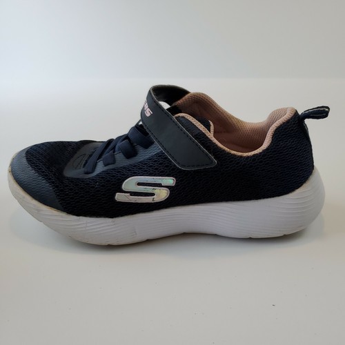 Skechers Womens Navy/Pink Easy Slip On 