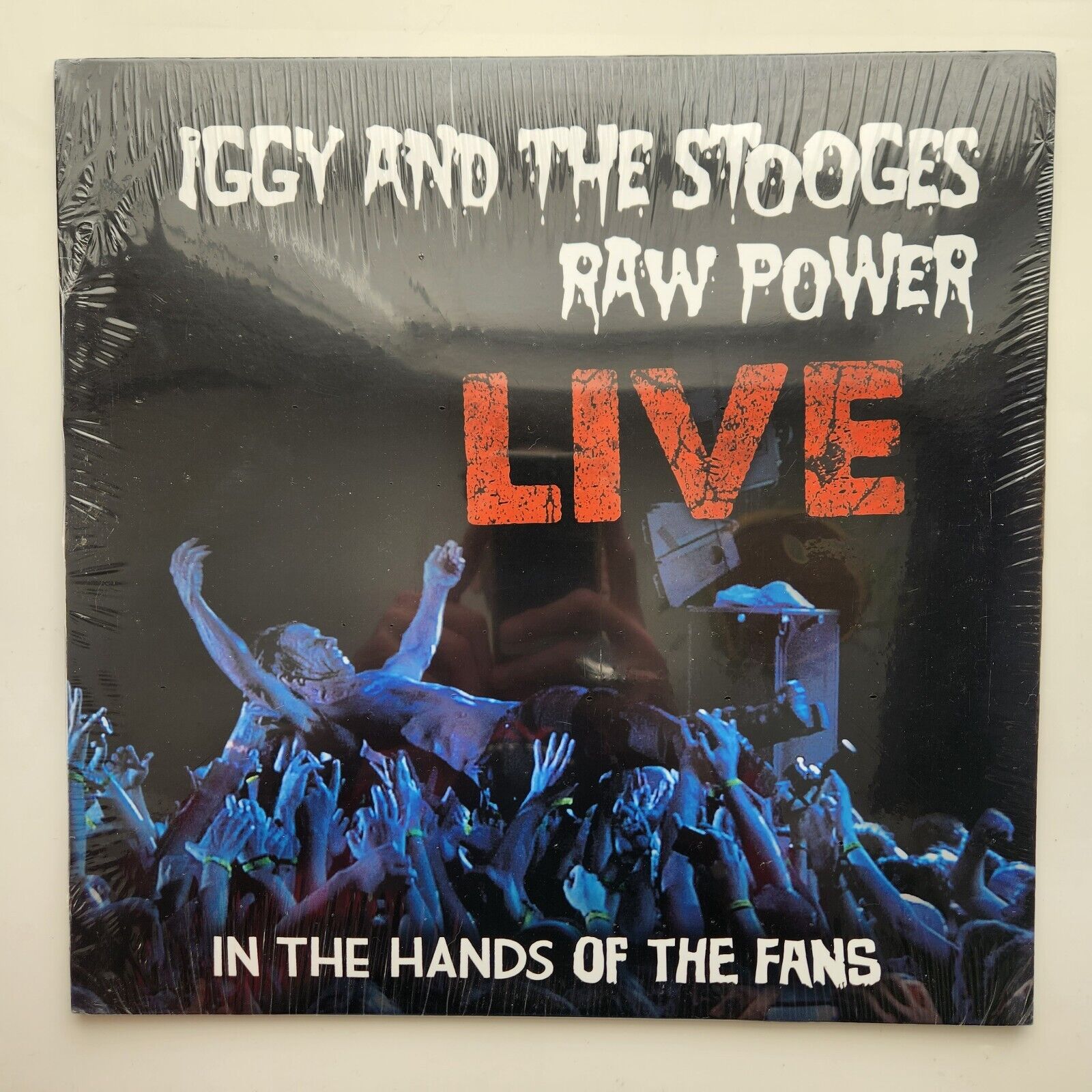 Iggy Pop and The Stooges Raw Power Live, SEALED Vinyl Record LP 2011
