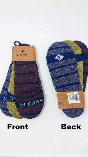 Sperry 3er-Pack unsichtbare unsichtbare Linersocken für Herren M/L, Schuhgröße 9,5-13  - Bild 7 von 13