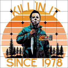Sublimation Print Halloween Killin It Ready to Press Heat Transfer