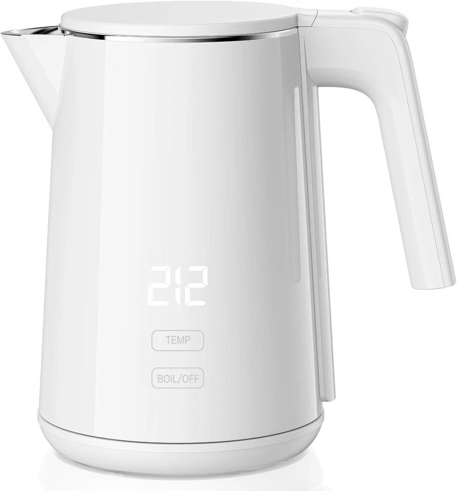 Electric Kettle 1.0L | 7 Temp Control, Cool Touch, Keep Warm, Auto Shut-Off - Image 2 of 4