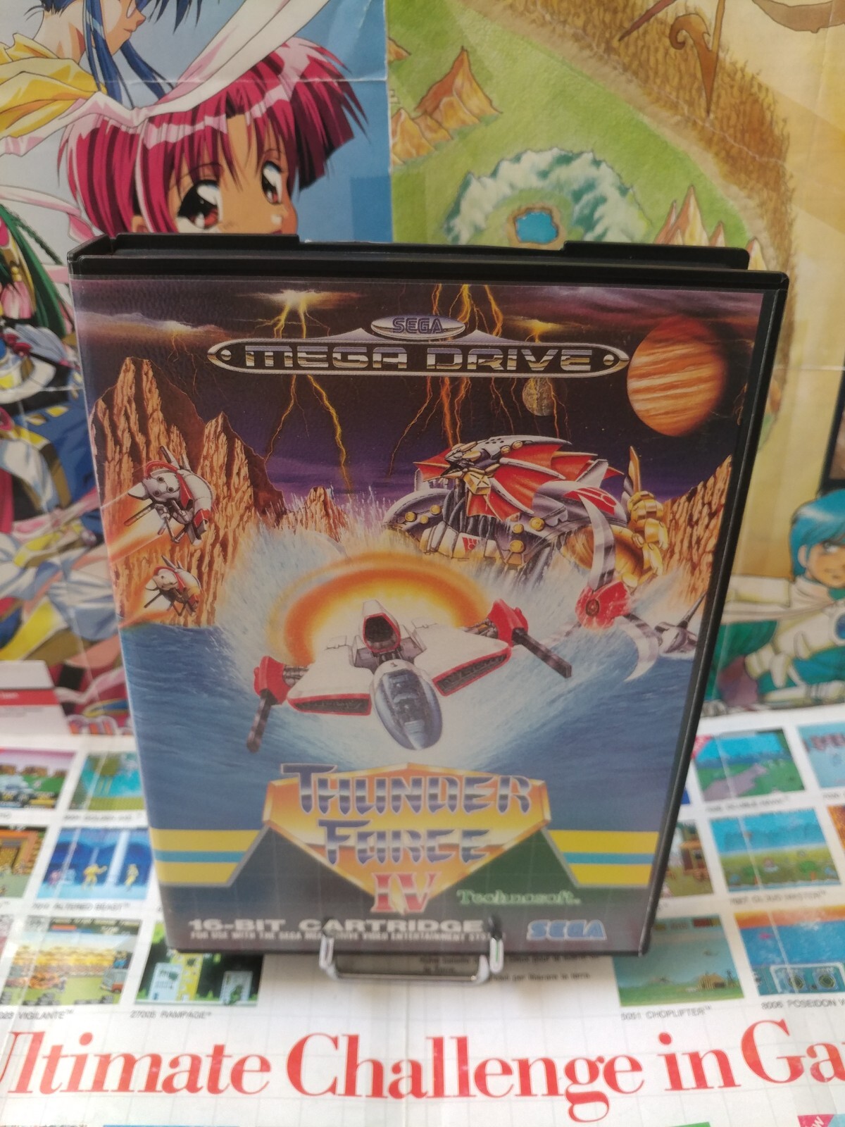 Megadrive MD: Thunder Force IV 4 [TOP TECNO SOFT & 1ERE EDITION] Pal