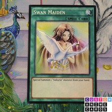Carta HOLO EFFETTO ANIME Swan Maiden