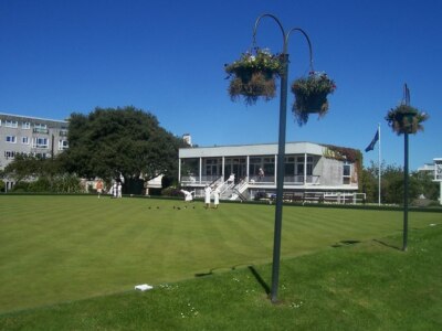 Foto 6x4 Plymouth: The Hoe Bowling Green Mount Batten The worldfamous c2007
