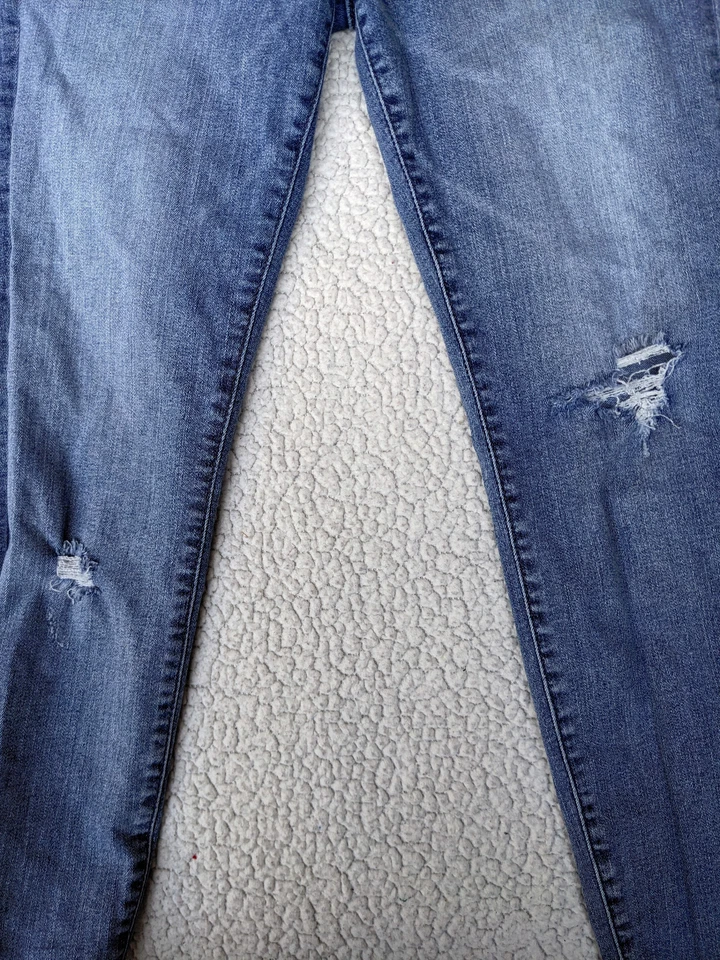 Kut From The Kloth Connie High Rise Ankle Skinny Women 4 Blue Jean Destroy - Image 3 of 4