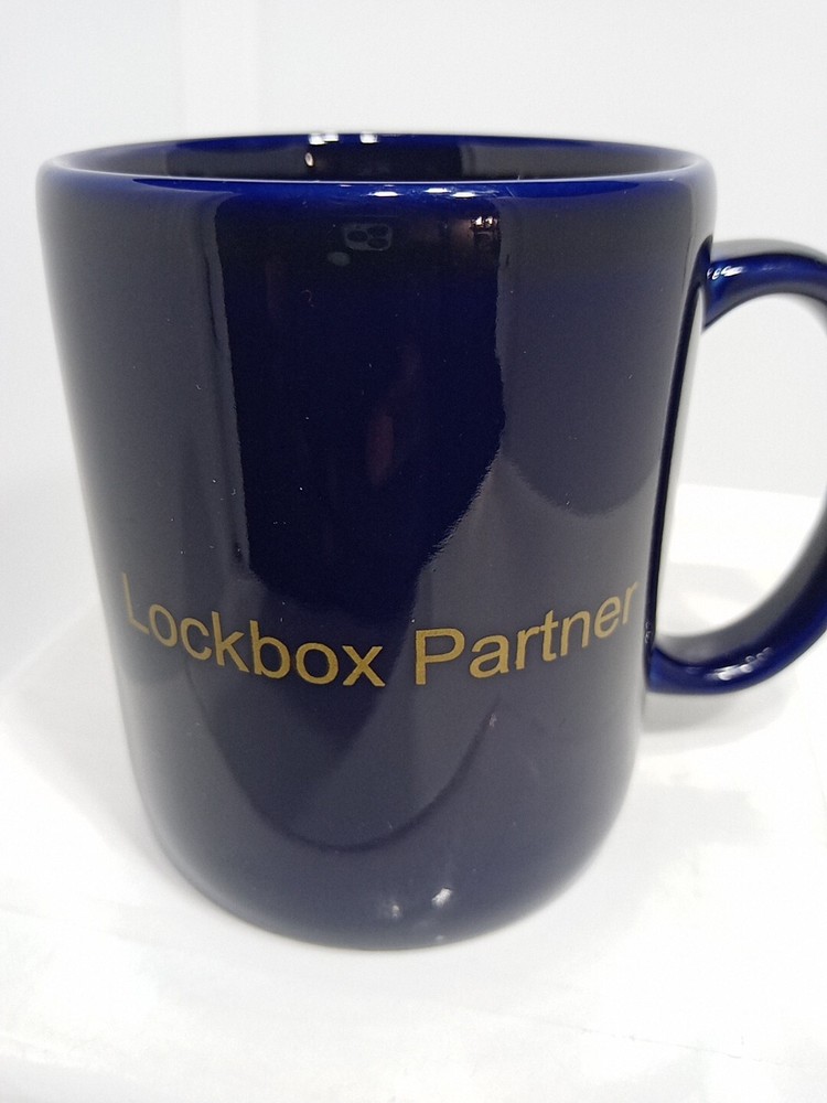 LOCKBOX PARTNER COFFEE MUG.  LOCKBOX PARTNER MUG. LOCKBOX PARTNER Deco Mug. B317