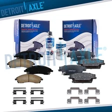 Front and Rear Ceramic Brake Pads for 2005-2008 Cadillac STS