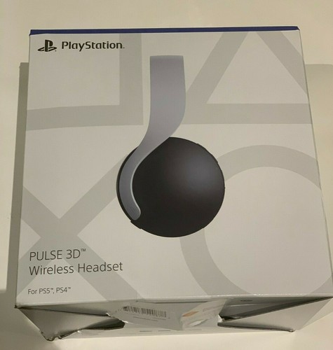 Sony Pulse 3D Black/White Over the Ear Gaming Headset Playstation 5 PS5 and  PS4 711719540878 | eBay