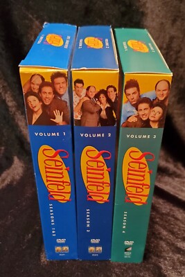 Seinfeld Complete Seasons 1 2 3 Gift Box DVD Set Plus Season 4