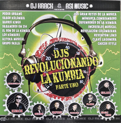 DJS Revolucionando La Kumbia Parte, (2010), Audio CD