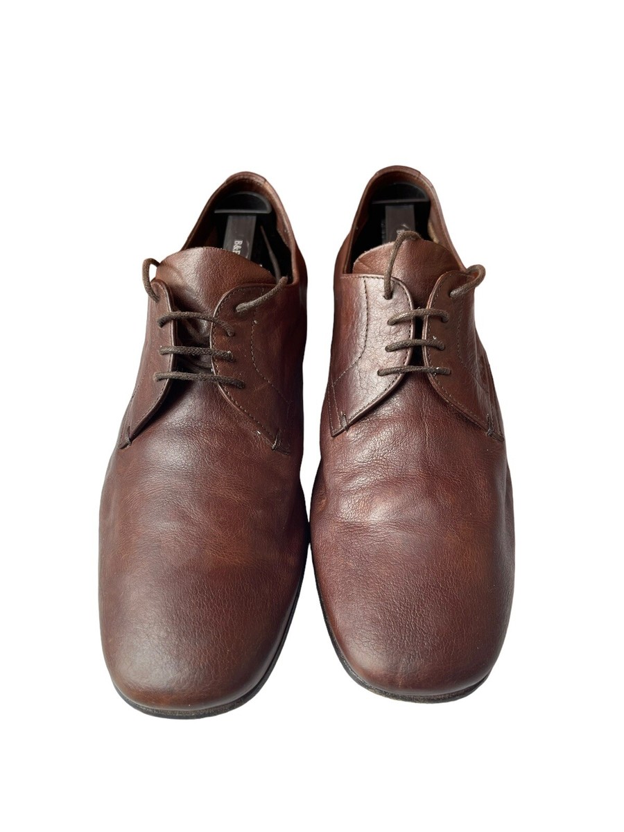 タ*シ様 PRADA プラダ プレーントゥシューズ Brown 6
