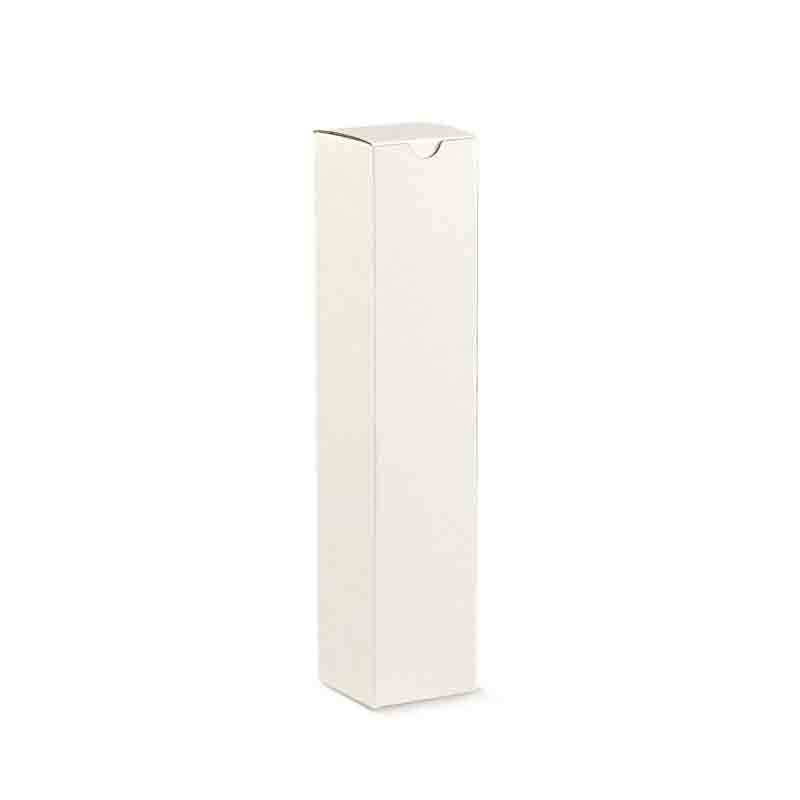 Scatola Porta bottiglia petit seta bianco 65 x 65 x 320 mm